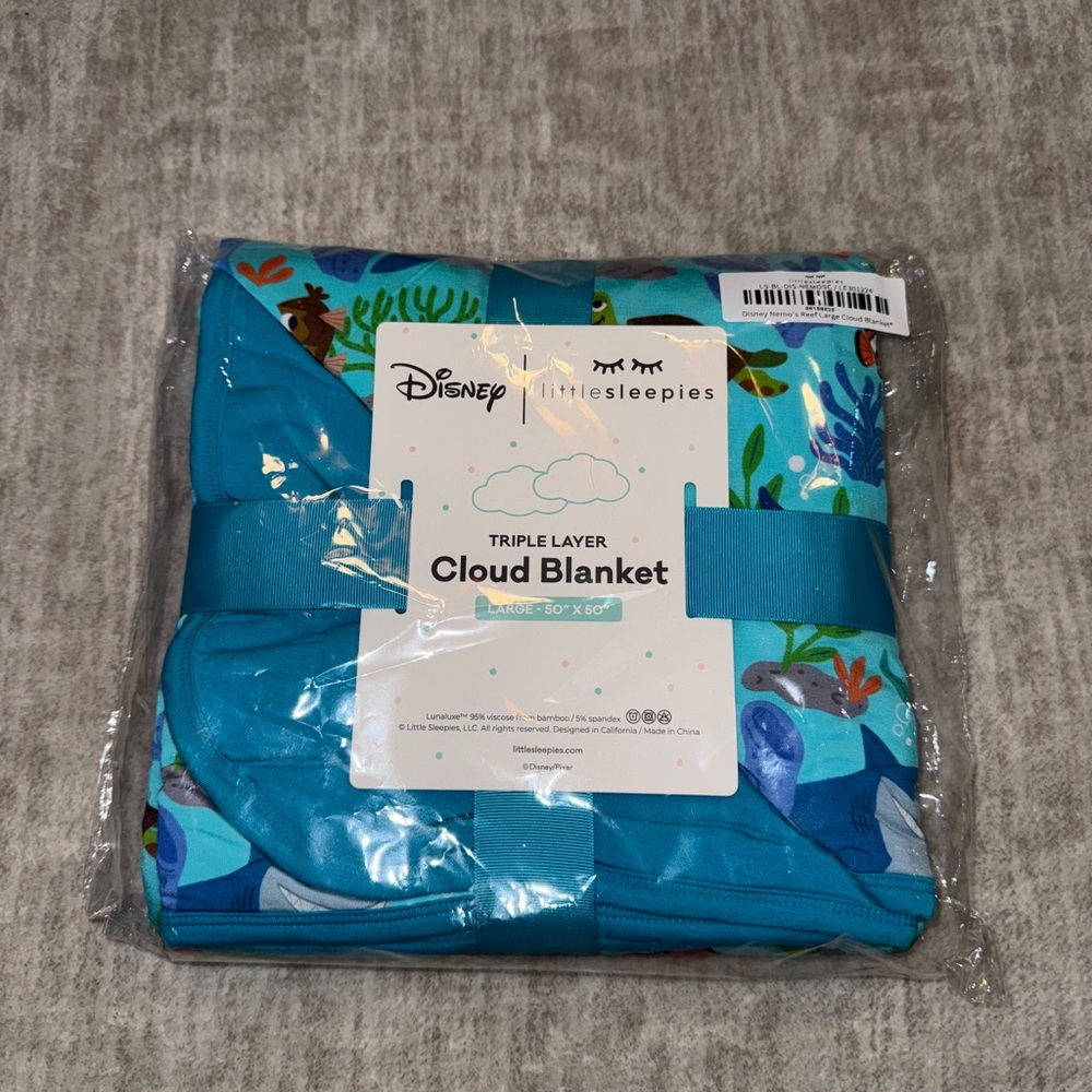 Little Sleepies Nemo Cloud Blanket